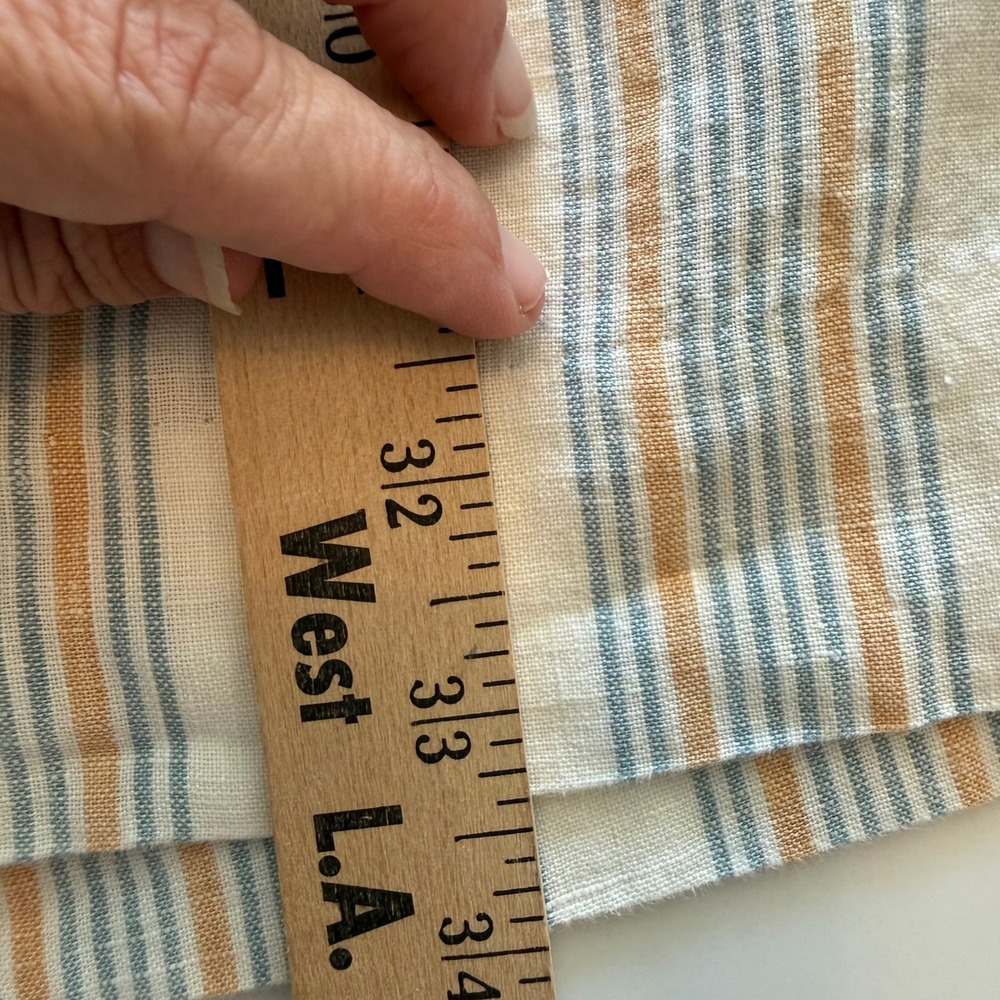 Faherty Beach Days 100% Linen Luciano Stripe Coastal Tunic Dress Sz S - Picture 13 of 14